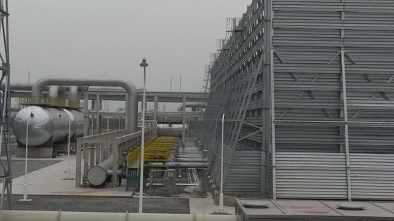 Multi Burner Flame Crossing Ground Flare System Of Seaworthy Packing