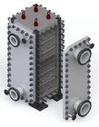 S S Block Fully Welded Plate Heat Exchanger Customised Design